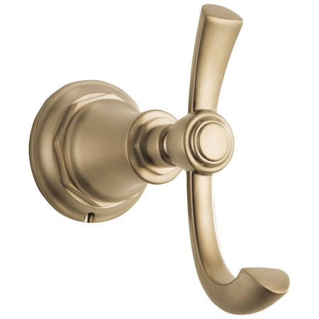 Brizo Rook Double Robe Hook 693561-GL